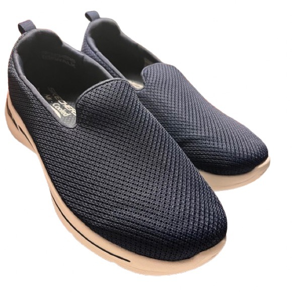 Skechers Shoes - Skechers Women's Navy Slip-On Athletic Shoes